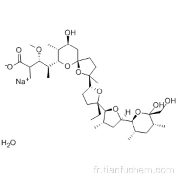 Monensin sel de sodium CAS 22373-78-0